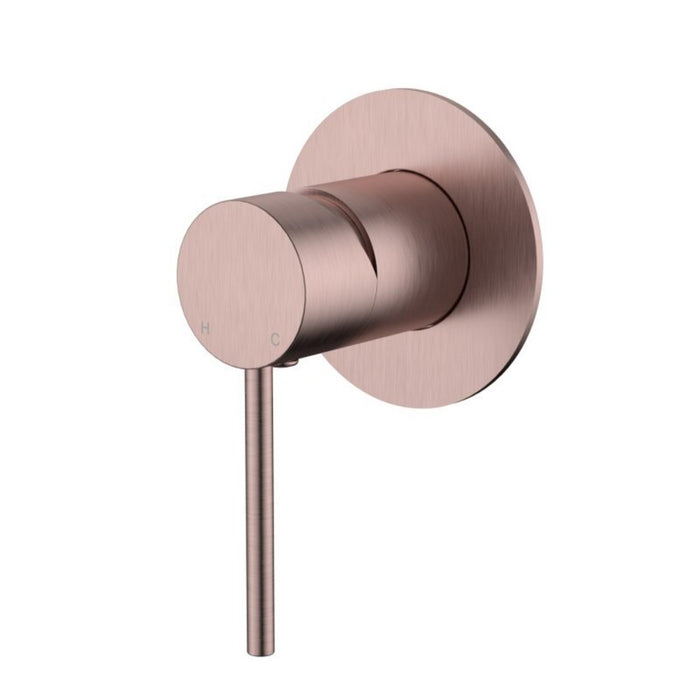 80mm Modernnational Star Mini Round Solid Brass Shower Mixer