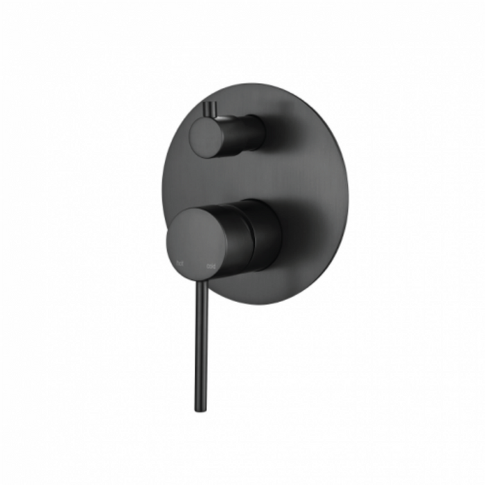 Modernnational Star Mini Round Solid Brass Shower Diverter Mixer