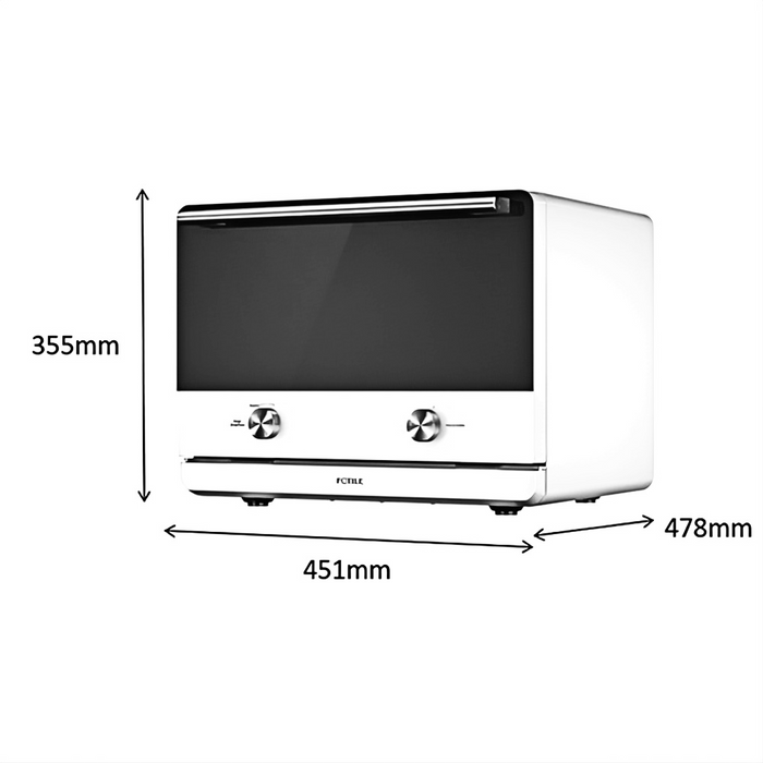 451*478*355mm Fotile 10 in one smart Benchtop Combination Oven