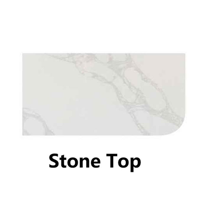 600-1500*455*450mm Infinity Rio Matt White Plywood L-Corner Fluted Wall Hung Vanity