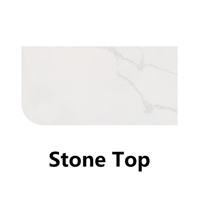 600-1500*455*450mm Infinity Rio Matt White Plywood R-Corner Wall Hung Vanity