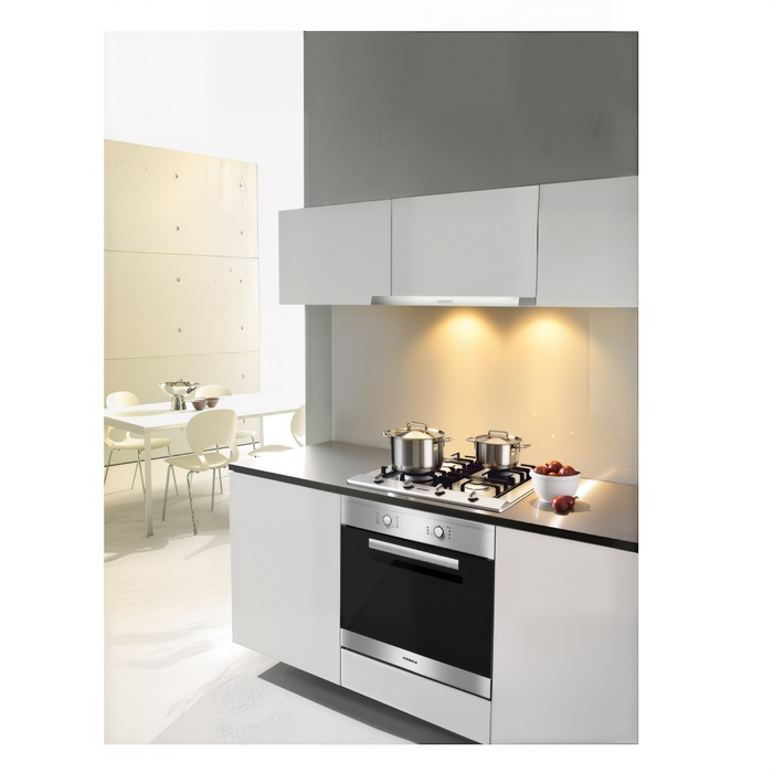 650mm Miele Stainless Steel Knob Control 4 Burner Gas Cooktop