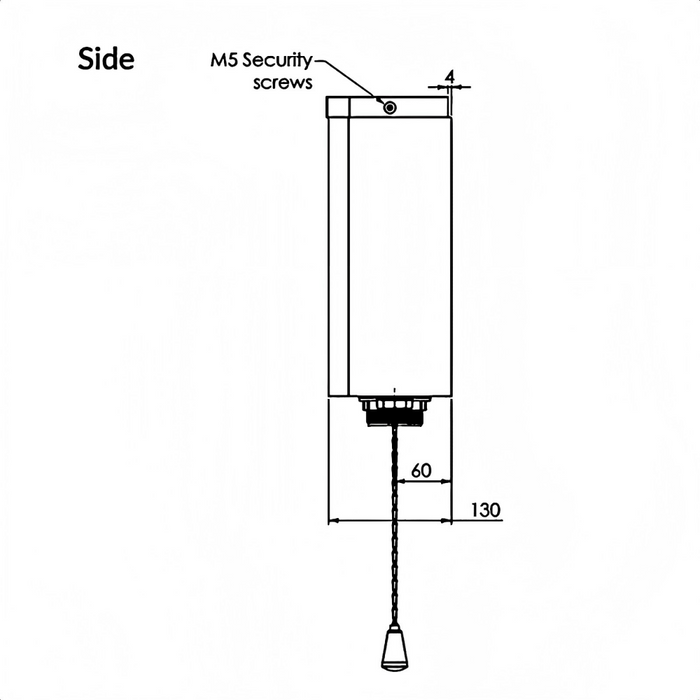 304 Grade Stainless Steel Urinal Accessories Kit