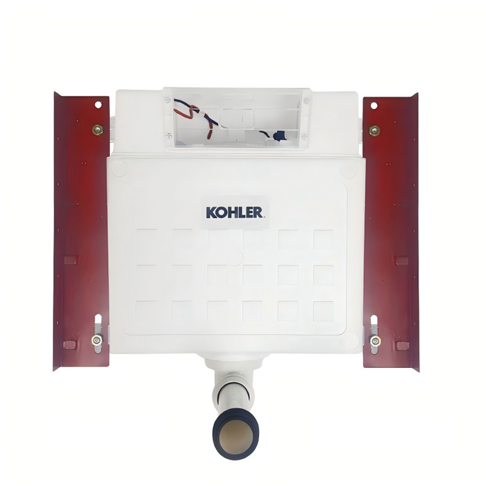 150mm Kohler Pneumatic Low Height In-wall Cistern For Wall Faced Pan