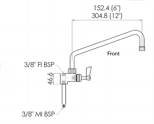 Stainless Steel Pot Fillers and Risers - HD reno