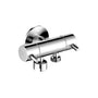 Gun Metal/Chrome/White/Stainless Steel/Brushed Gold/Gold/MB Dual Control Mini Cistern Cock for Bathroom