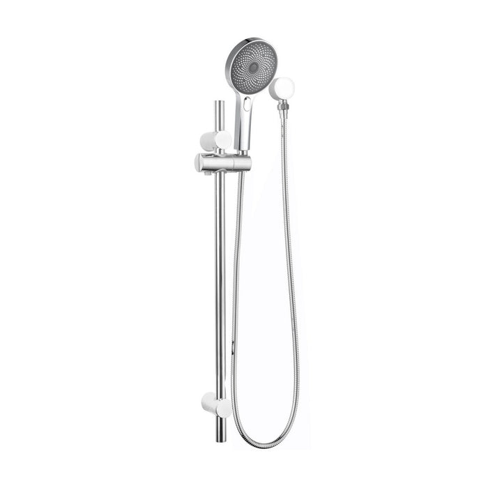 Linkware The Gabe Round Three Function Hand Shower On Rail