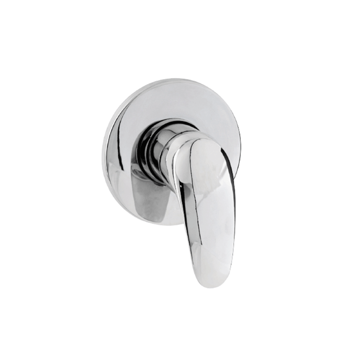 Helena Project Shower Mixer Chrome Slim Pointed Handle