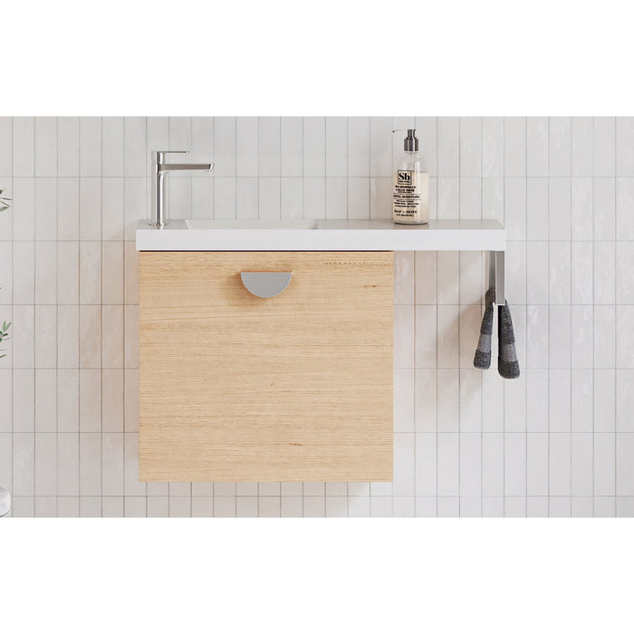 TIMBERLINE LAMINEX VICTORIAN ASH TRUESCALE™ ABSOLUTEGRAIN® CABINET SAMPLE