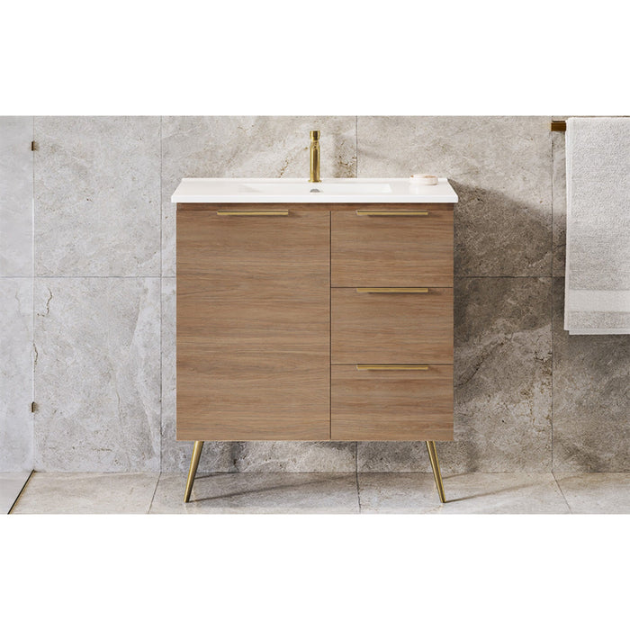 TIMBERLINE POLYTEC PRIME OAK WOODMATT CABINET SAMPLE