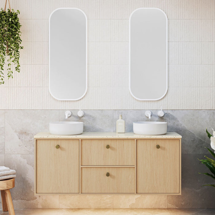 TIMBERLINE TAKANO CUSTOM WALL HUNG VANITY (ALL SIZING)