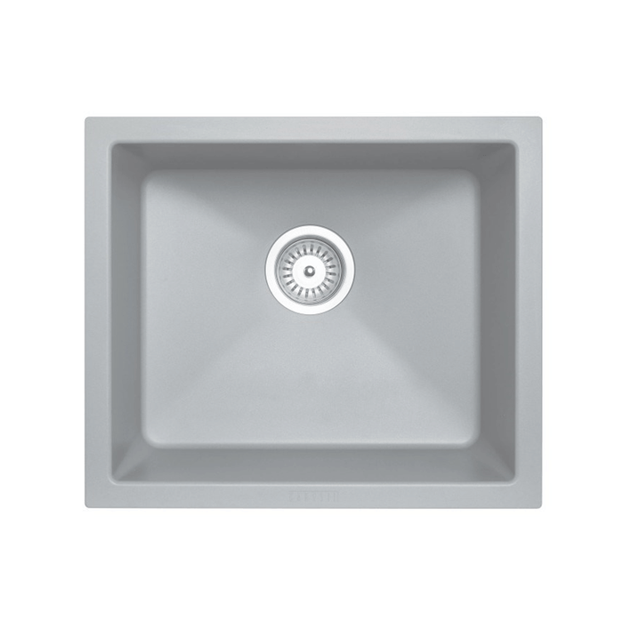533*457*205mm ACA Carysil Granite Square Single Bowl Kitchen Sink