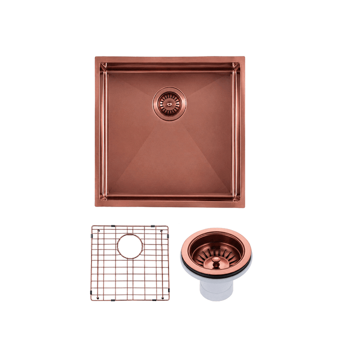 440*440*205mm ACA 1.2mm Stainless Steel PVD Single Bowl Kitchen Sink