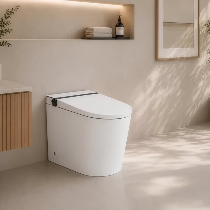 607*392*464mm Kohler Sapphire Tankless Wall Faced Smart Toilet Suite With Pre-Mist