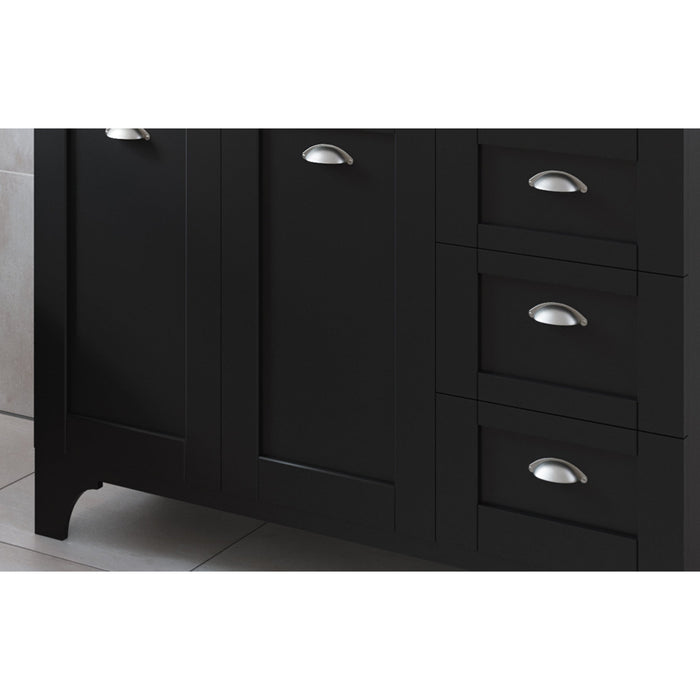 TIMBERLINE BLACK SATIN CABINET SAMPLE