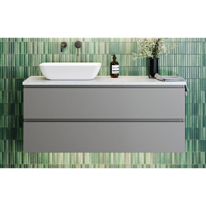 TIMBERLINE DARK GREY SATIN CABINET SAMPLE