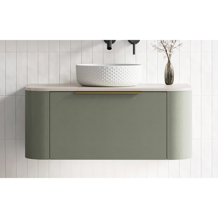 TIMBERLINE OLIVE SATIN CABINET SAMPLE
