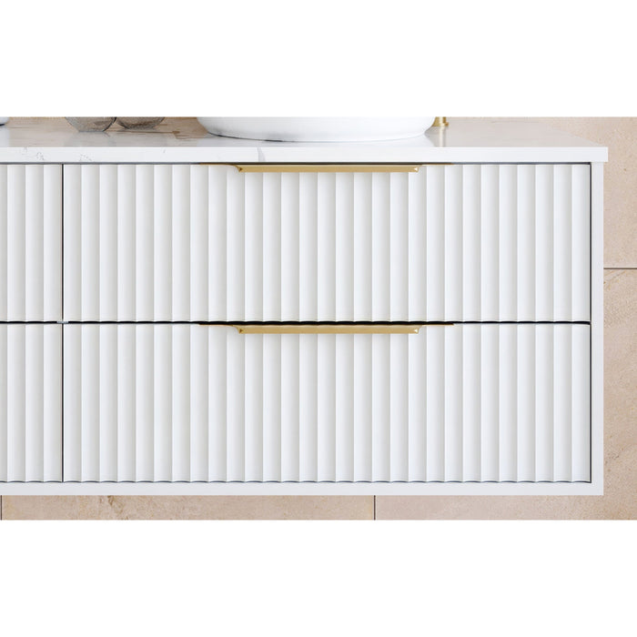 TIMBERLINE WHITE SATIN CABINET SAMPLE
