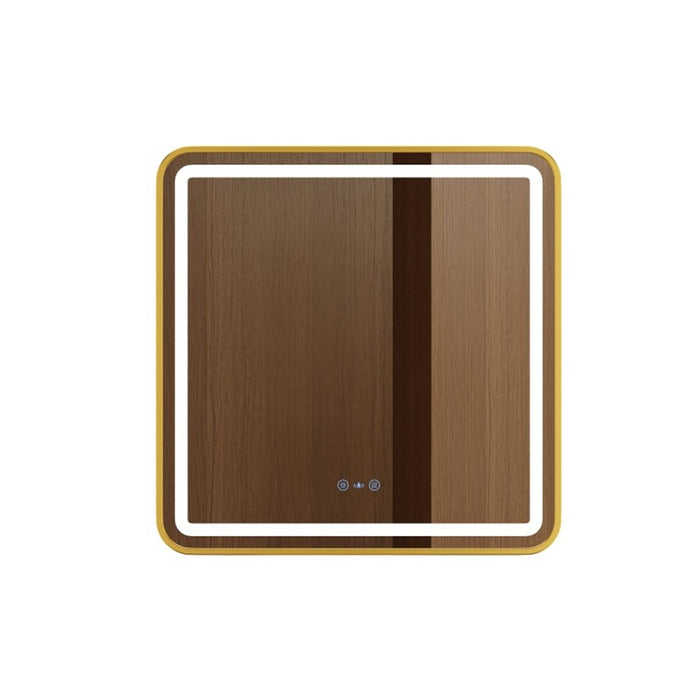 600-1200mm Mercio Venus Brushed Gold/Brushed Nickel/Gun Metal/Matt Black Rectangular Frame Motion Sensor LED Mirror