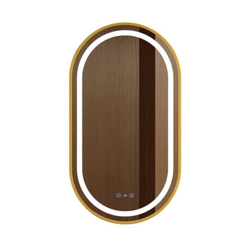 500*900mm Mercio Venus Oval Frame Motion Sensor Smart Bathroom LED Mirror