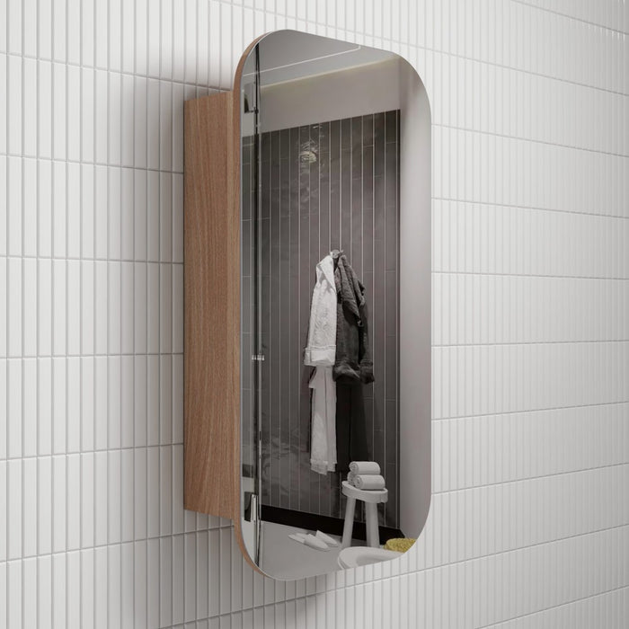 450*900*150mm Aulic Vienna Matt White/Mia/Max/Carita Copper-free Glass Rectangle Shaving Cabinet