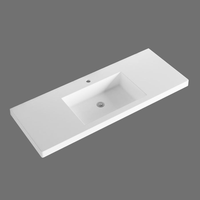 600-1500*450*830mm ABS Bali American Oak MR Melamined Board Pancel MDF Door With PVC Coating Freestanding Vanity