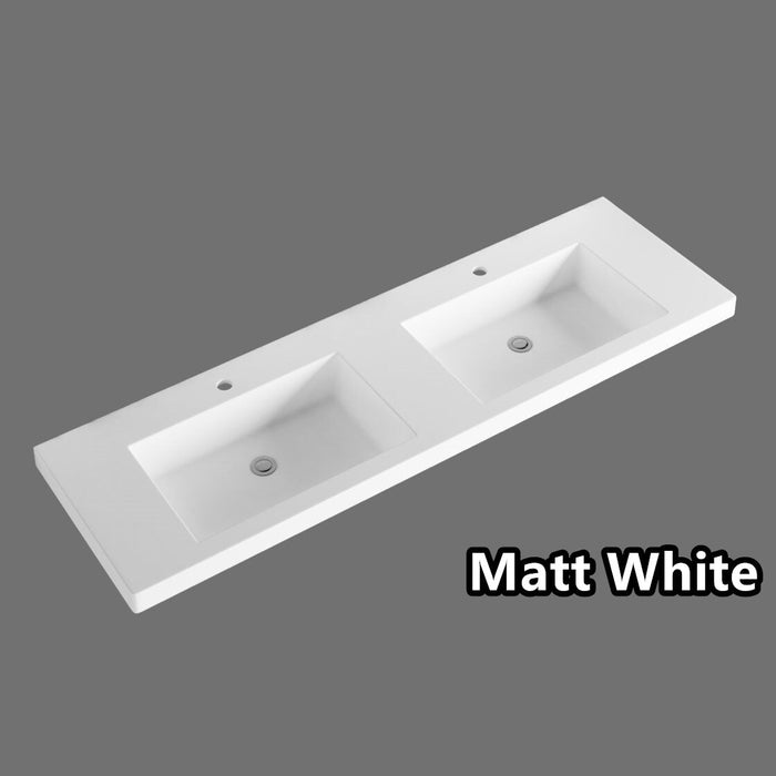 600-1500*450*830mm ABS Bali White Oak MR Melamined Board Pancel MDF Door With PVC Coating Freestanding Vanity - HD reno