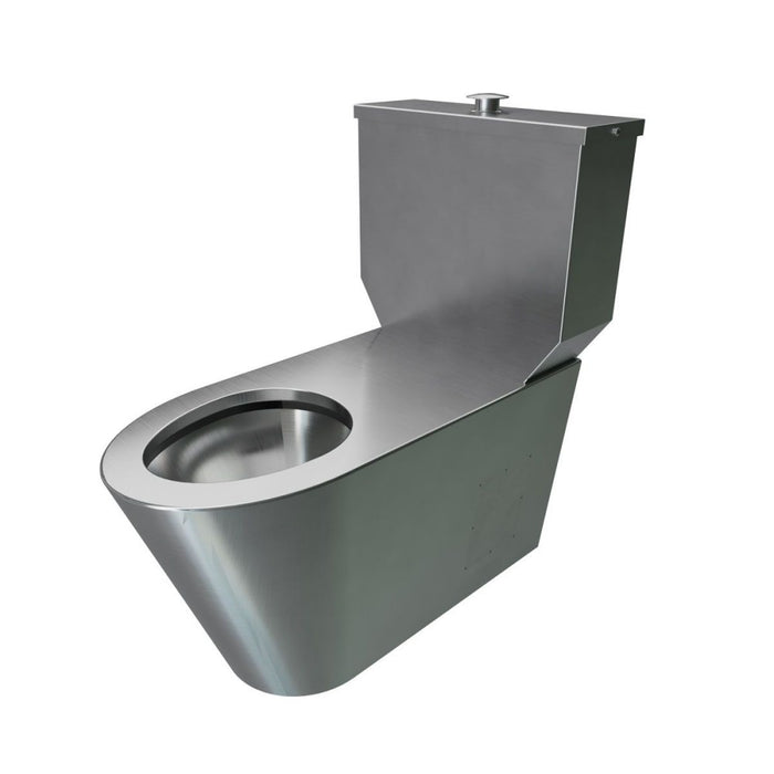 Close Coupled Wall Faced Disabled Toilet Suite With Toilet Seat
