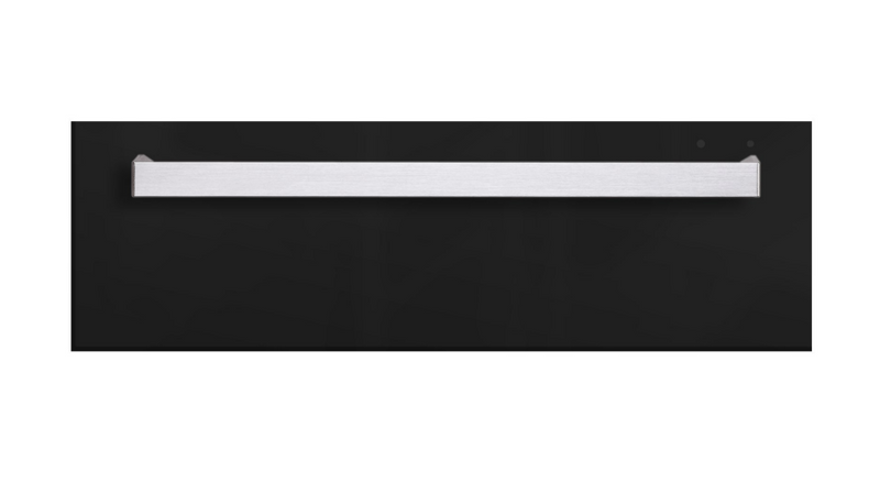 200mm Dilusso Black Glass Warming Drawer