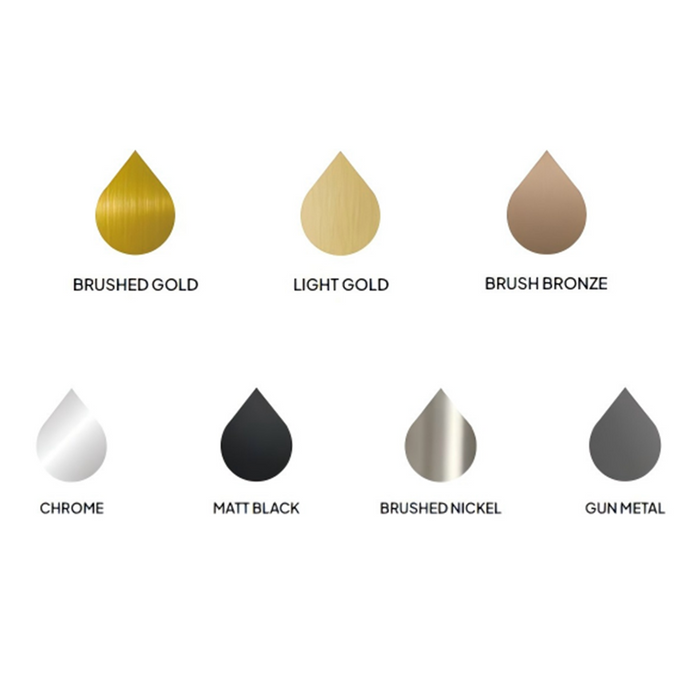 800-1200mm Covey Narrow line Glass Frameless Walk-In Single Panel Curved Corner Shower Screen