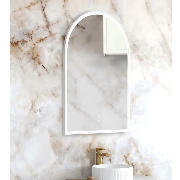 900*600mm Otti Archie Metal Frame Tuffi LED Mirror