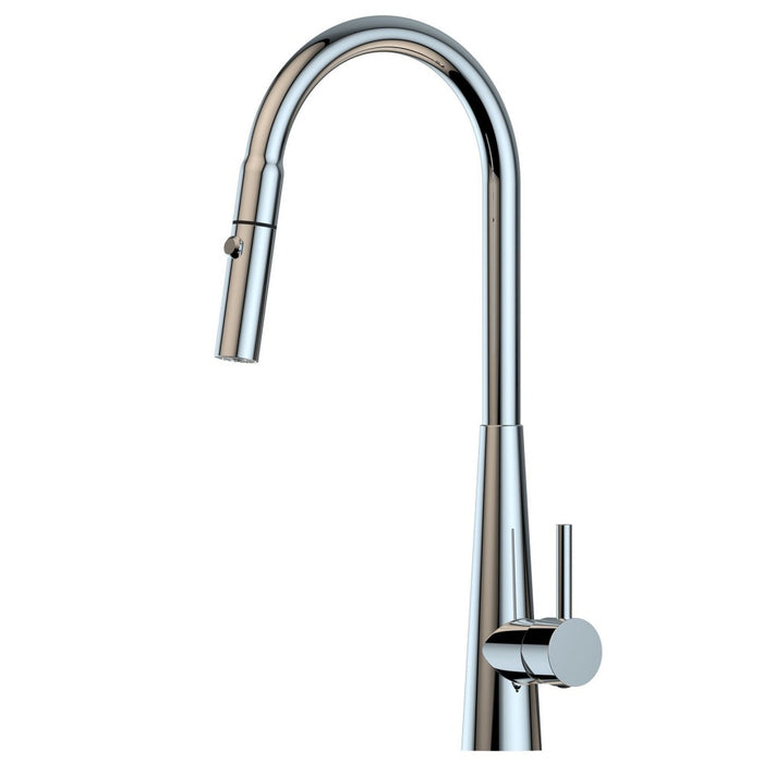 Suprema XPRESSFIT XCEL Conical Base Gooseneck Retractable Maxi Pull Out Kitchen Mixer