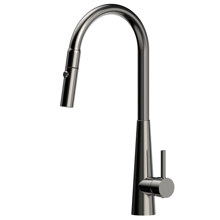 Suprema XPRESSFIT XCEL Conical Base Gooseneck Retractable Maxi Pull Out Kitchen Mixer