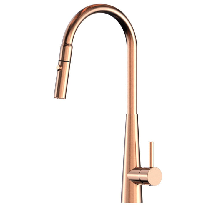 Suprema XPRESSFIT XCEL Conical Base Gooseneck Retractable Maxi Pull Out Kitchen Mixer