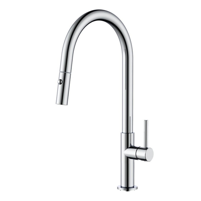 Suprema XPRESSFIT XOXO Slimline Gooseneck Retractable Maxi Pull Out Kitchen Mixer