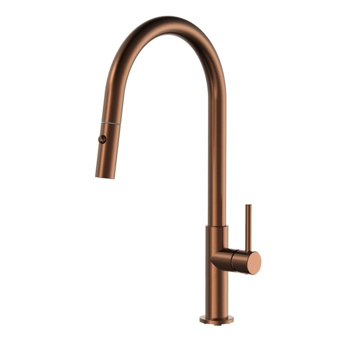 Suprema XPRESSFIT XOXO Slimline Gooseneck Retractable Maxi Pull Out Kitchen Mixer