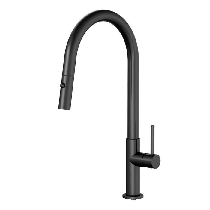 Suprema XPRESSFIT XOXO Slimline Gooseneck Retractable Maxi Pull Out Kitchen Mixer