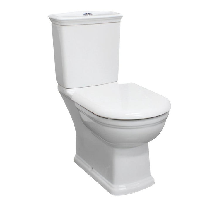 705*360*843mm Fienza RAK Washington White Alpine White P-Trap Close-Coupled Toilet