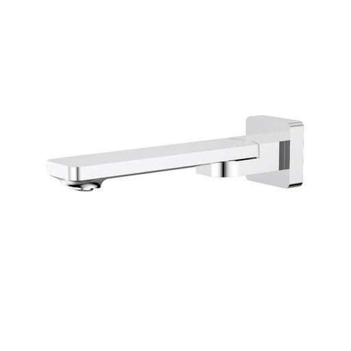 Ikon Ruki Brushed Nickel/Chrome/Matt Black/Gunmetal Grey/Brushed Gold Solid Brass Square Swivel Bath Spout - HD reno