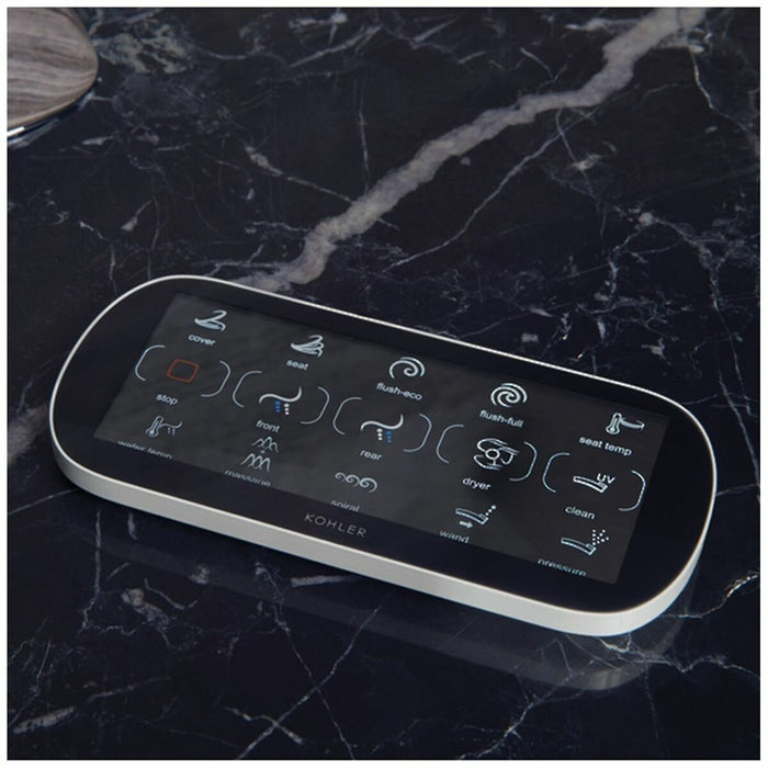 675*438*435mm Kohler Veil LCD Remote Nightlight Control Wall Hung Bidet Smart Toilet