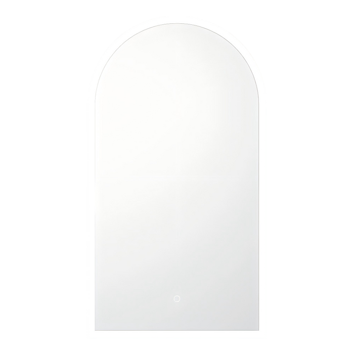 500*900*30mm Infinity BIANCO Trio-Color & Dimmable Lighting Arch Dimmable Frosted Edge LED Mirror