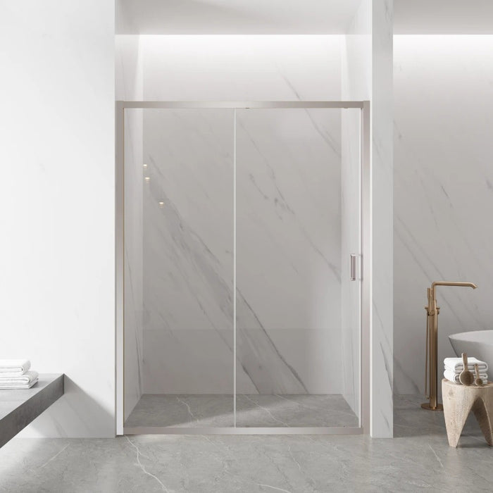 920-1750mm Covey Semi-Frameless Wall To Wall Sliding Door 6mm Thickness Shower Screens - 2000mm Height