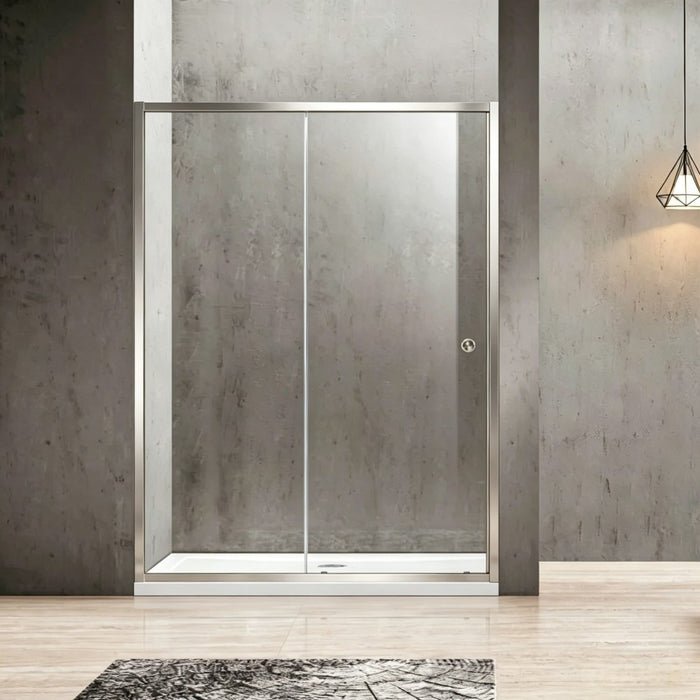 920-1750mm Covey Semi-Frameless Wall To Wall Sliding Door 6mm Thickness Shower Screens - 1900mm Height