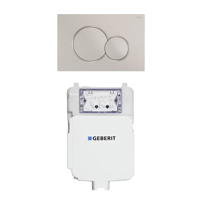 Left-Hand Accessible Care Bathroom Package – Shower, Toilet & Support System (Std & Plus - Brushed Nickel)