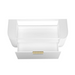 1200*460*450mm OTTI Bondi Stain White High Moisture Resistant Plywood Curve Fluted Bathroom Cabinet Wall Hung Vanity - HD reno