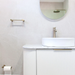 1500*460*450mm OTTI Bondi Stain White High Moisture Resistant Plywood Curve Fluted Bathroom Cabinet Wall Hung Vanity - HD reno