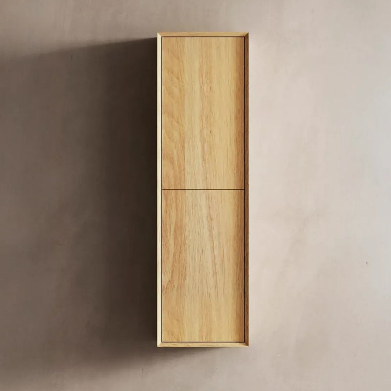 350*300*1200mm Otti Bondi Woodland Oak Plywood Polyurethane Tall Boy Cabinet