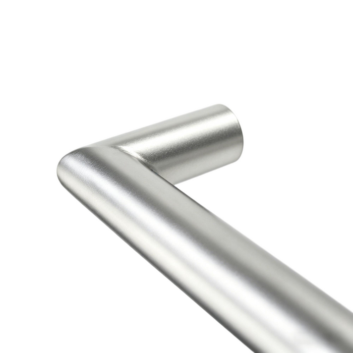 800*32mm Radiant 304 Stainless Steel Low Voltage Single Round Heated Towel Rail