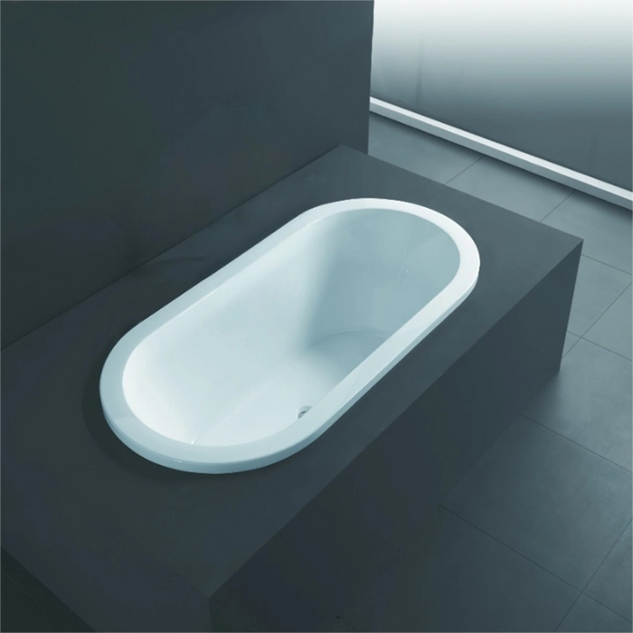 1640*795*470mm Florentine Spa Drop-In Bath Tub 6/10/14 Jets Acrylic Oval and Round - HD reno
