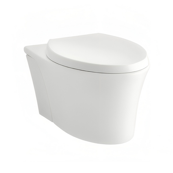 554*385*353mm Kohler Veil Ceramic Gloss White Rimless With C3-255 Bidet Seat Smart Toilet
